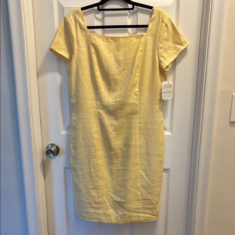 Size 14 Yellow Women's Dress